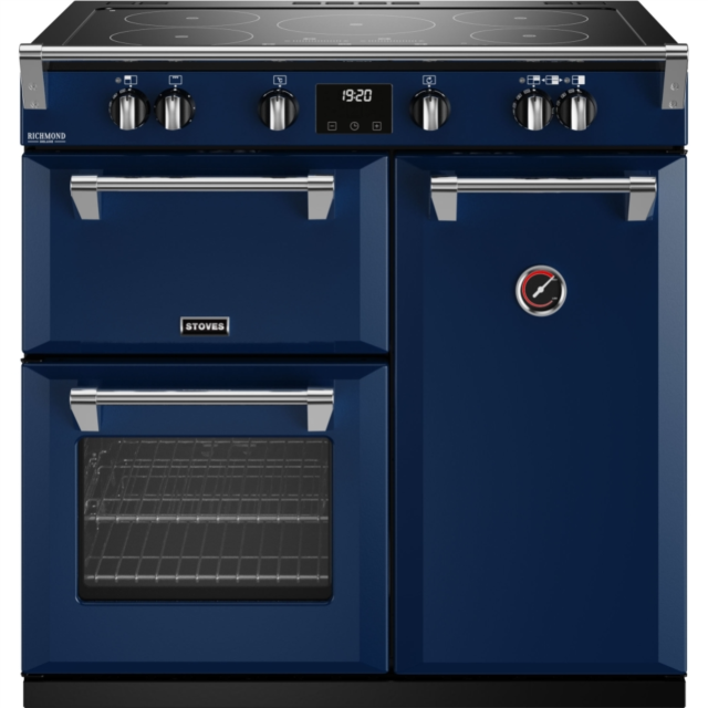 Stoves Richmond Deluxe ST DX RICH D900Ei TCH MBL 90cm Electric Induction (Touch Control) Range Cooker