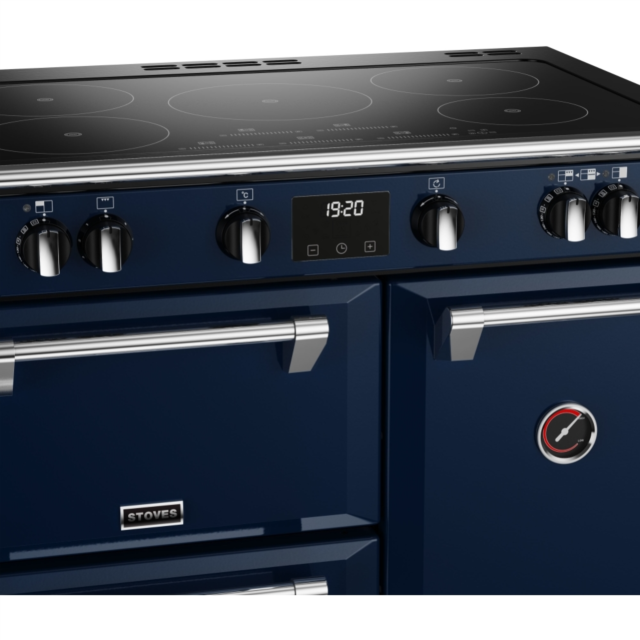 Stoves Richmond Deluxe ST DX RICH D900Ei TCH MBL 90cm Electric Induction (Touch Control) Range Cooker