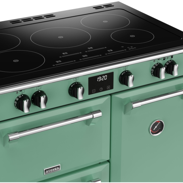 Stoves Richmond Deluxe ST DX RICH D900Ei TCH MMI 90cm Electric Induction (Touch Control) Range Cooker