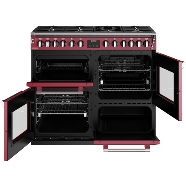 Stoves Richmond Deluxe ST DX RICH D1000DF CRE 100cm Dual Fuel Range Cooker