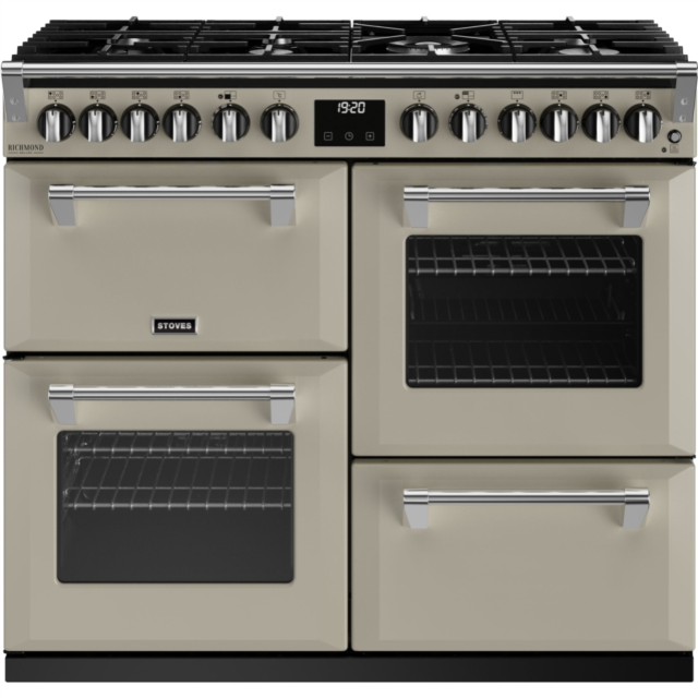 Stoves Richmond Deluxe ST DX RICH D1000DF PMU 100cm Dual Fuel Range Cooker