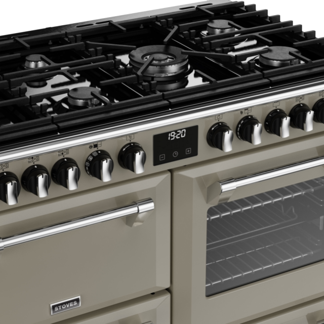 Stoves Richmond Deluxe ST DX RICH D1000DF PMU 100cm Dual Fuel Range Cooker