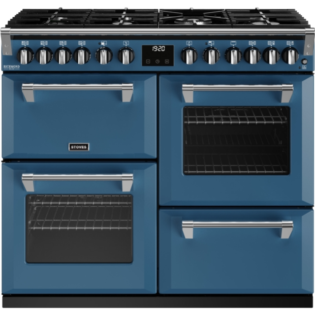 Stoves Richmond Deluxe ST DX RICH D1000DF TBL 100cm Dual Fuel Range Cooker