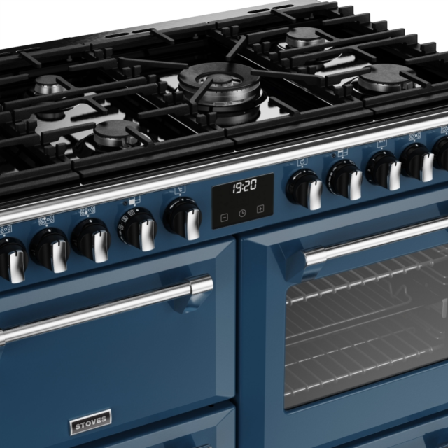 Stoves Richmond Deluxe ST DX RICH D1000DF TBL 100cm Dual Fuel Range Cooker