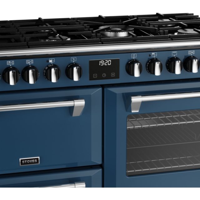 Stoves Richmond Deluxe ST DX RICH D1000DF TBL 100cm Dual Fuel Range Cooker