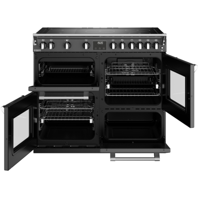 Stoves Richmond Deluxe ST DX RICH D1000Ei RTY AGR 100cm Electric Induction (Rotary Control) Range Cooker
