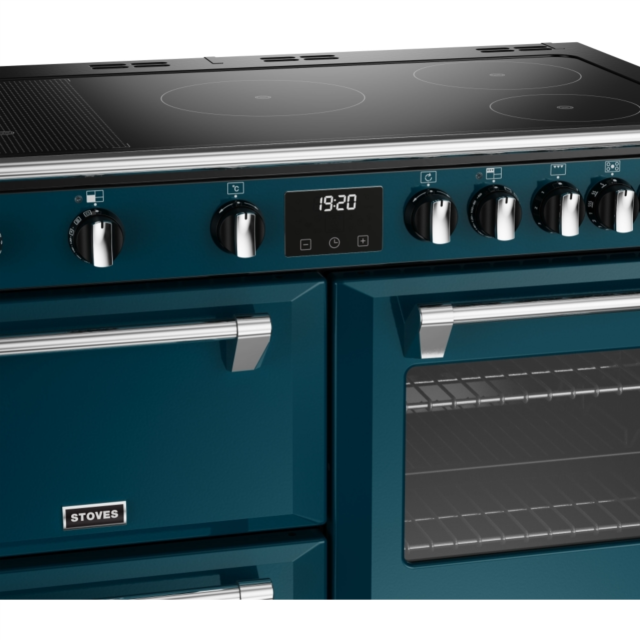 Stoves Richmond Deluxe ST DX RICH D1000Ei RTY KTE 100cm Electric Induction (Rotary Control) Range Cooker