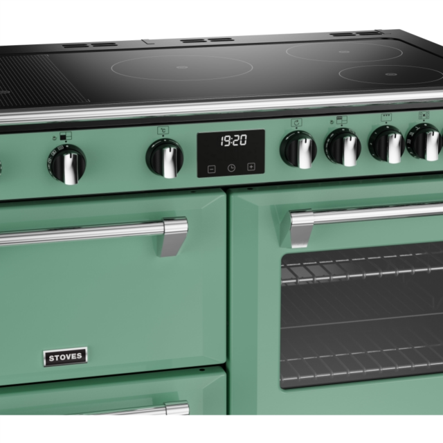 Stoves Richmond Deluxe ST DX RICH D1000Ei RTY MMI 100cm Electric Induction (Rotary Control) Range Cooker