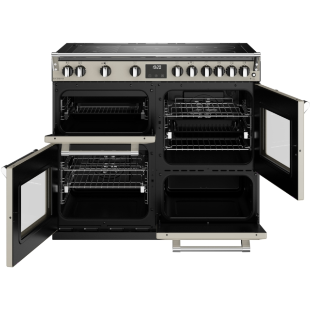 Stoves Richmond Deluxe ST DX RICH D1000Ei RTY PMU 100cm Electric Induction (Rotary Control) Range Cooker