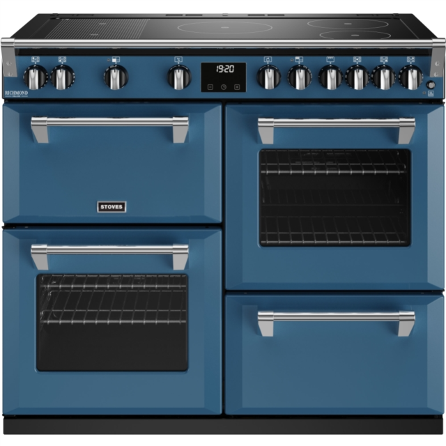 Stoves Richmond Deluxe ST DX RICH D1000Ei RTY TBL 100cm Electric Induction (Rotary Control) Range Cooker