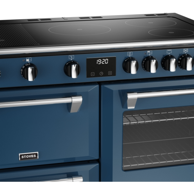 Stoves Richmond Deluxe ST DX RICH D1000Ei RTY TBL 100cm Electric Induction (Rotary Control) Range Cooker