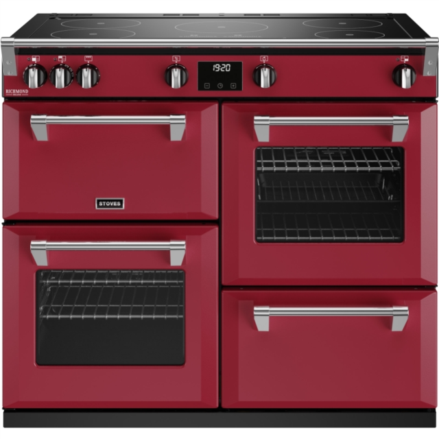 Stoves Richmond Deluxe ST DX RICH D1000Ei TCH CRE 100cm Electric Induction (Touch Control) Range Cooker
