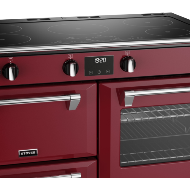 Stoves Richmond Deluxe ST DX RICH D1000Ei TCH CRE 100cm Electric Induction (Touch Control) Range Cooker