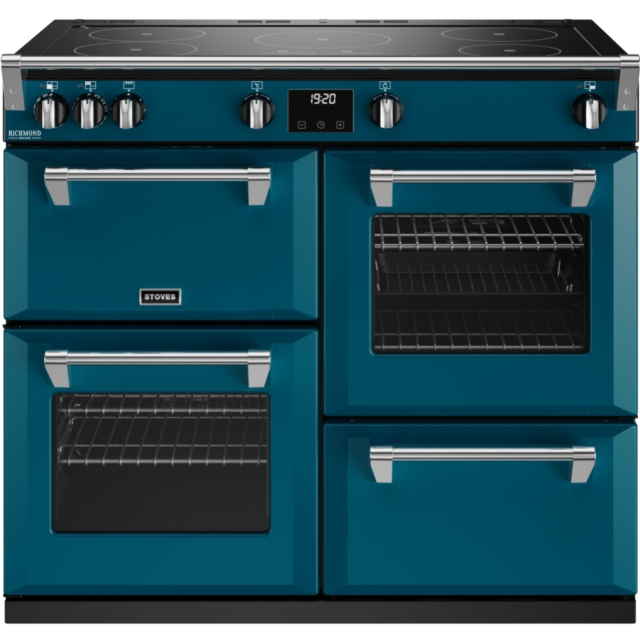 Stoves Richmond Deluxe ST DX RICH D1000Ei TCH KTE 100cm Electric Induction (Touch Control) Range Cooker