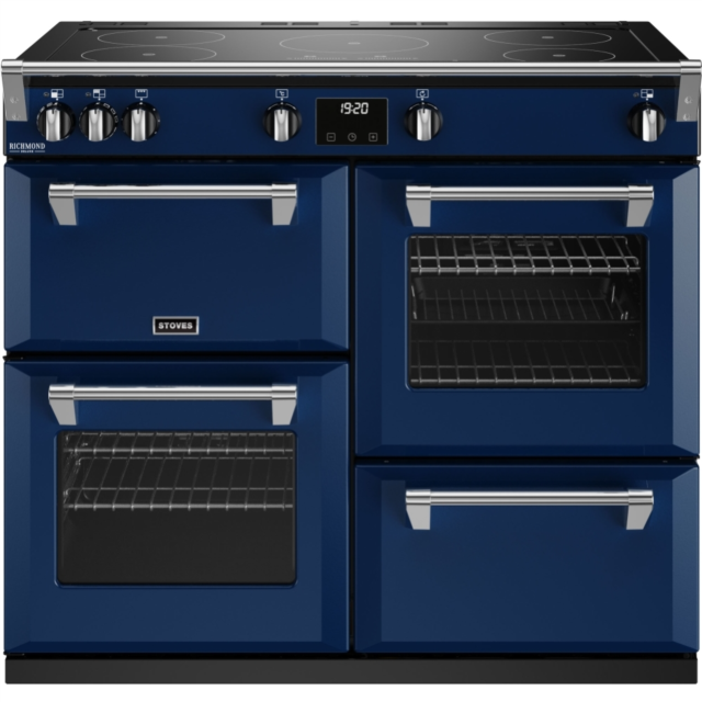 Stoves Richmond Deluxe ST DX RICH D1000Ei TCH MBL 100cm Electric Induction (Touch Control) Range Cooker