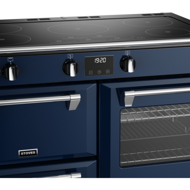 Stoves Richmond Deluxe ST DX RICH D1000Ei TCH MBL 100cm Electric Induction (Touch Control) Range Cooker