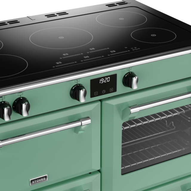 Stoves Richmond Deluxe ST DX RICH D1000Ei TCH MMI 100cm Electric Induction (Touch Control) Range Cooker