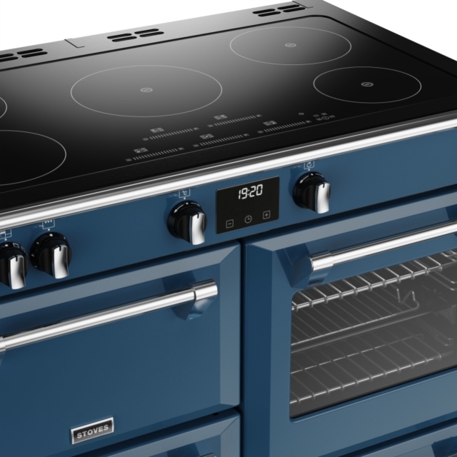 Stoves Richmond Deluxe ST DX RICH D1000Ei TCH TBL 100cm Electric Induction (Touch Control) Range Cooker