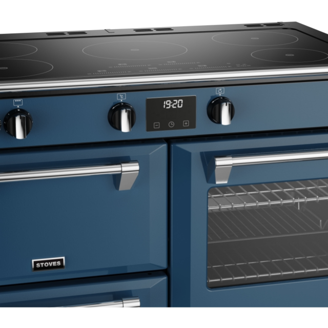 Stoves Richmond Deluxe ST DX RICH D1000Ei TCH TBL 100cm Electric Induction (Touch Control) Range Cooker