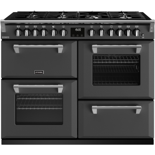 Stoves Richmond Deluxe ST DX RICH D1100DF AGR 110cm Dual Fuel Range Cooker