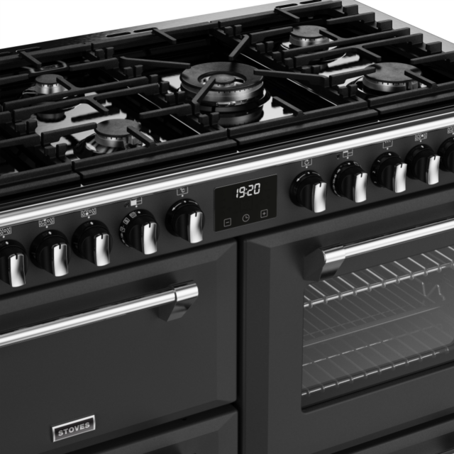 Stoves Richmond Deluxe ST DX RICH D1100DF AGR 110cm Dual Fuel Range Cooker