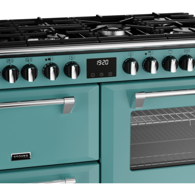 Stoves Richmond Deluxe ST DX RICH D1100DF CBL 110cm Dual Fuel Range Cooker