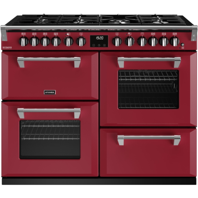 Stoves Richmond Deluxe ST DX RICH D1100DF CRE 110cm Dual Fuel Range Cooker