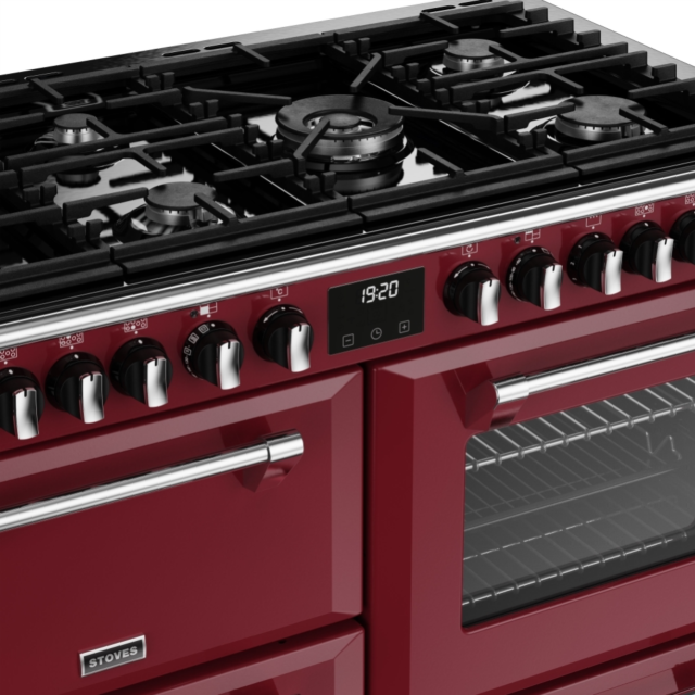 Stoves Richmond Deluxe ST DX RICH D1100DF CRE 110cm Dual Fuel Range Cooker