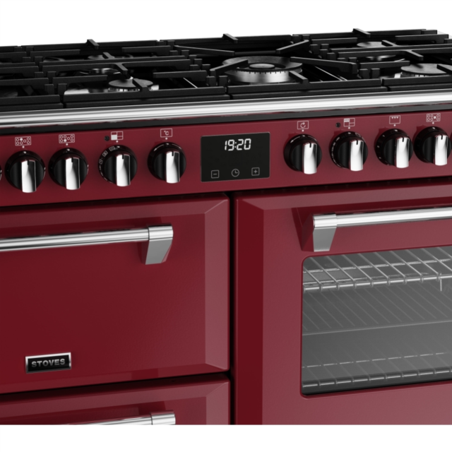 Stoves Richmond Deluxe ST DX RICH D1100DF CRE 110cm Dual Fuel Range Cooker