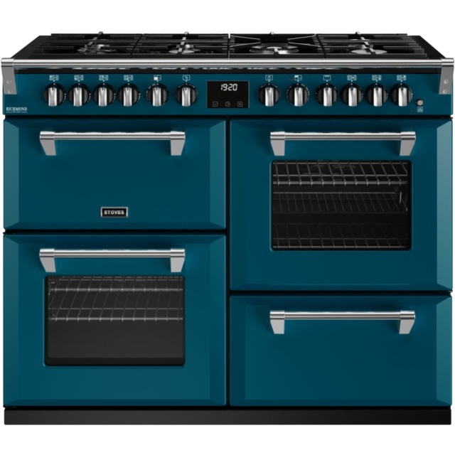 Stoves Richmond Deluxe ST DX RICH D1100DF KTE 110cm Dual Fuel Range Cooker