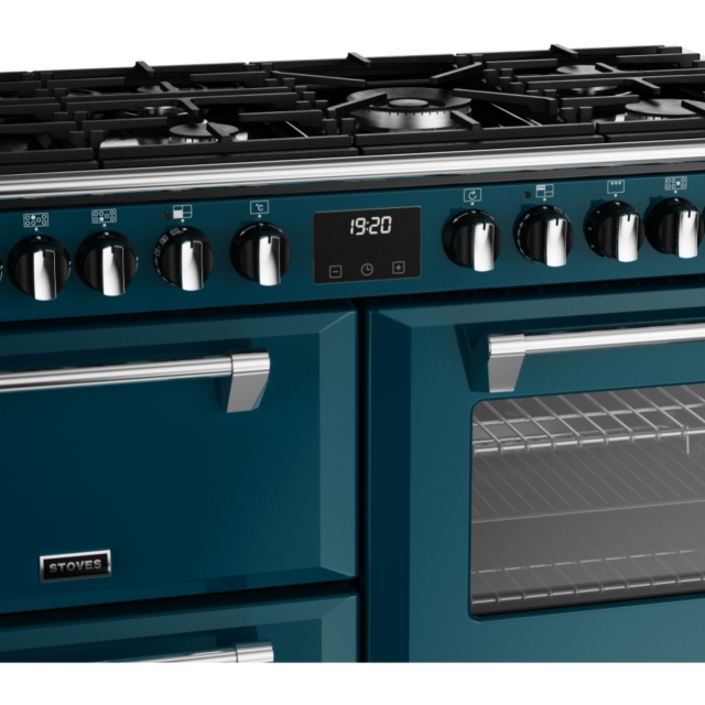Stoves Richmond Deluxe ST DX RICH D1100DF KTE 110cm Dual Fuel Range Cooker
