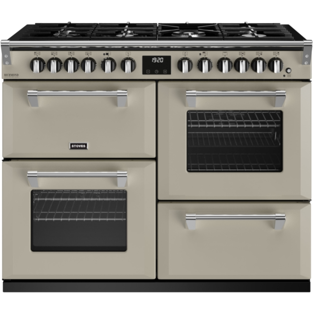 Stoves Richmond Deluxe ST DX RICH D1100DF PMU 110cm Dual Fuel Range Cooker