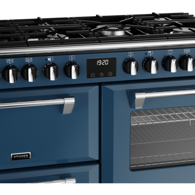 Stoves Richmond Deluxe ST DX RICH D1100DF TBL 110cm Dual Fuel Range Cooker