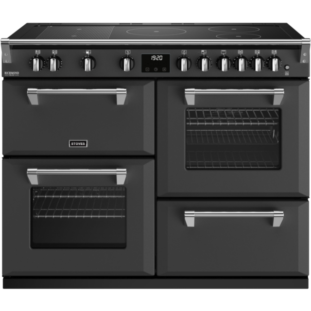 Stoves Richmond Deluxe ST DX RICH D1100Ei RTY AGR 110cm Electric Induction (Rotary Control) Range Cooker