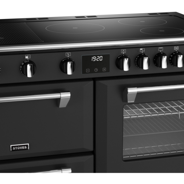 Stoves Richmond Deluxe ST DX RICH D1100Ei RTY AGR 110cm Electric Induction (Rotary Control) Range Cooker