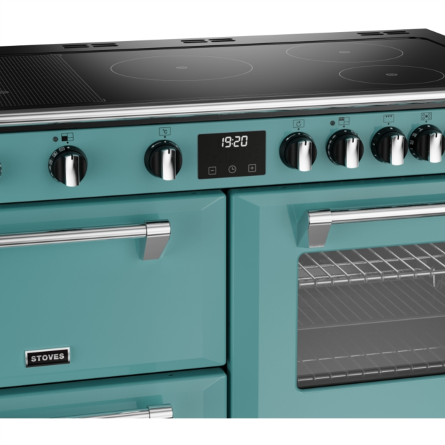 Stoves Richmond Deluxe ST DX RICH D1100Ei RTY CBL 110cm Electric Induction (Rotary Control) Range Cooker