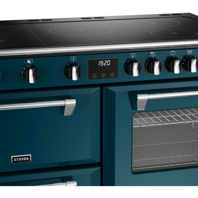 Stoves Richmond Deluxe ST DX RICH D1100Ei RTY KTE 110cm Electric Induction (Rotary Control) Range Cooker