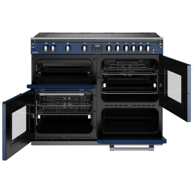 Stoves Richmond Deluxe ST DX RICH D1100Ei RTY MBL 110cm Electric Induction (Rotary Control) Range Cooker