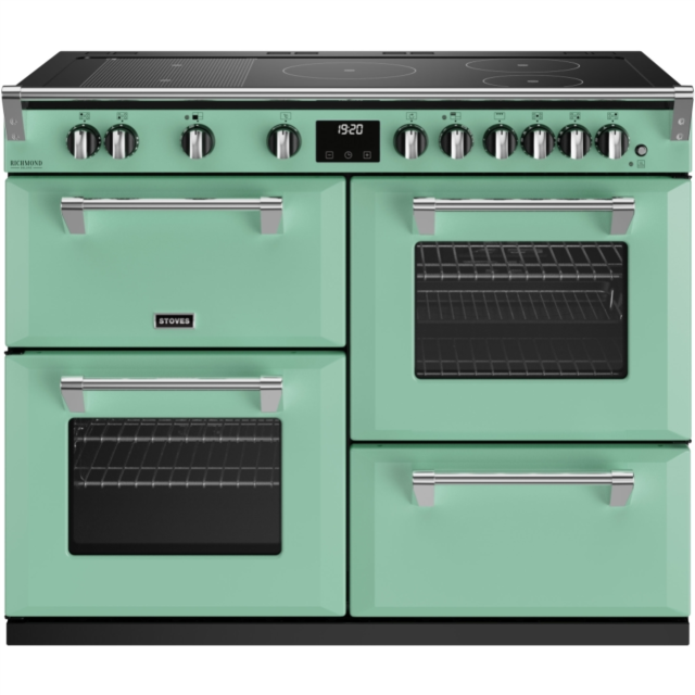 Stoves Richmond Deluxe ST DX RICH D1100Ei RTY MMI 110cm Electric Induction (Rotary Control) Range Cooker
