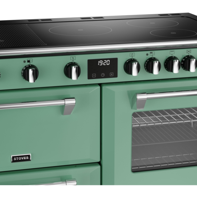 Stoves Richmond Deluxe ST DX RICH D1100Ei RTY MMI 110cm Electric Induction (Rotary Control) Range Cooker