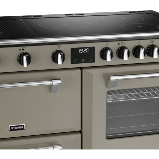 Stoves Richmond Deluxe ST DX RICH D1100Ei RTY PMU 110cm Electric Induction (Rotary Control) Range Cooker