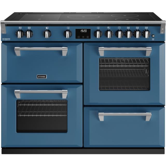 Stoves Richmond Deluxe ST DX RICH D1100Ei RTY TBL 110cm Electric Induction (Rotary Control) Range Cooker