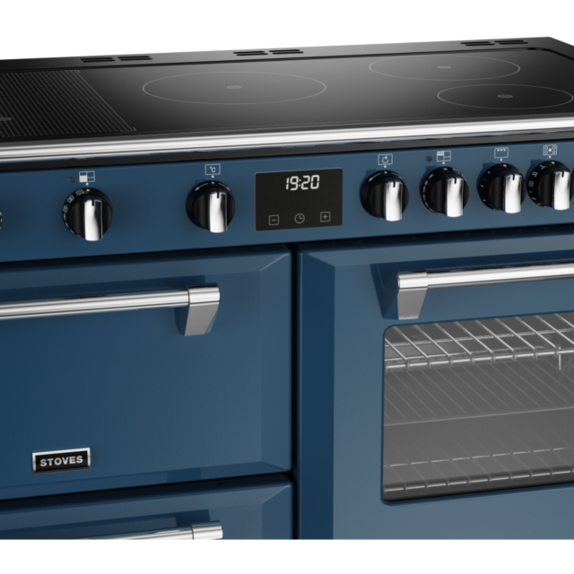 Stoves Richmond Deluxe ST DX RICH D1100Ei RTY TBL 110cm Electric Induction (Rotary Control) Range Cooker