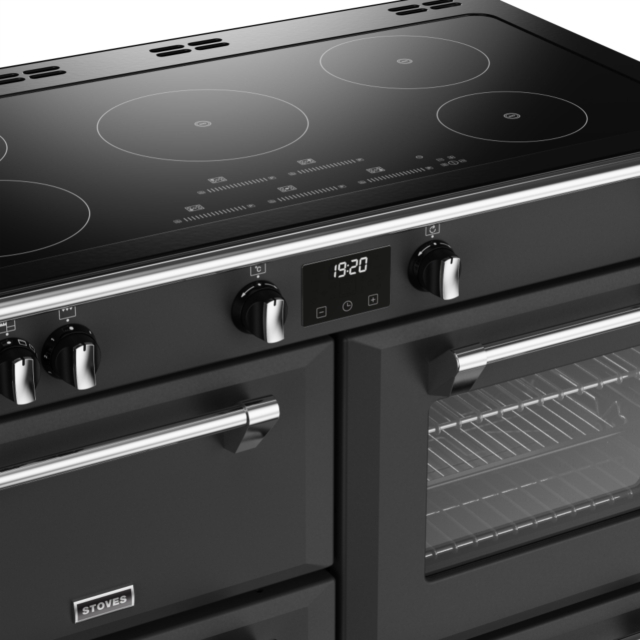Stoves Richmond Deluxe ST DX RICH D1100Ei TCH AGR 110cm Electric Induction (Touch Control) Range Cooker