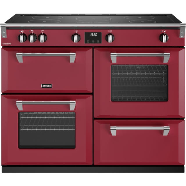 Stoves Richmond Deluxe ST DX RICH D1100Ei TCH CRE 110cm Electric Induction (Touch Control) Range Cooker