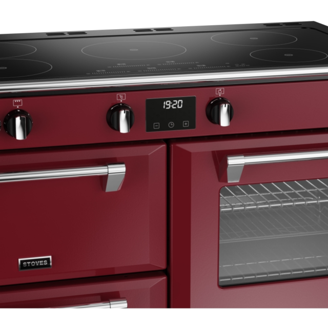 Stoves Richmond Deluxe ST DX RICH D1100Ei TCH CRE 110cm Electric Induction (Touch Control) Range Cooker