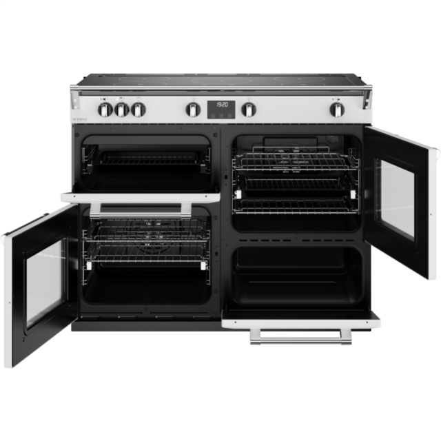 Stoves Richmond Deluxe ST DX RICH D1100Ei TCH IWH 110cm Electric Induction (Touch Control) Range Cooker