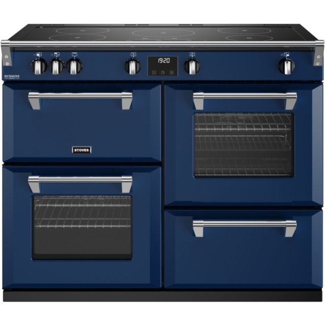 Stoves Richmond Deluxe ST DX RICH D1100Ei TCH MBL 110cm Electric Induction (Touch Control) Range Cooker