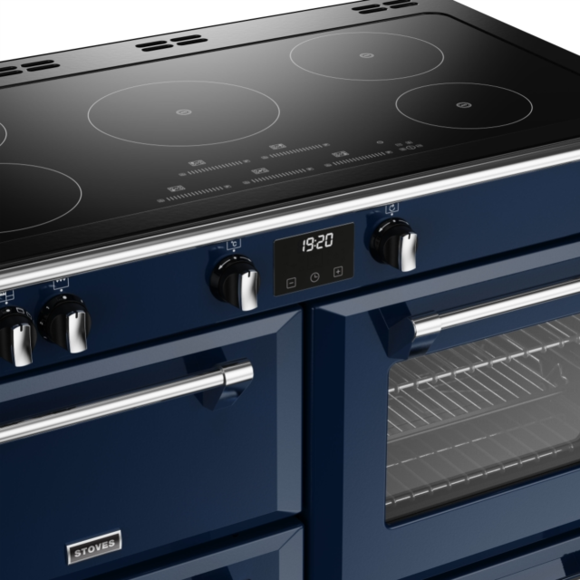 Stoves Richmond Deluxe ST DX RICH D1100Ei TCH MBL 110cm Electric Induction (Touch Control) Range Cooker