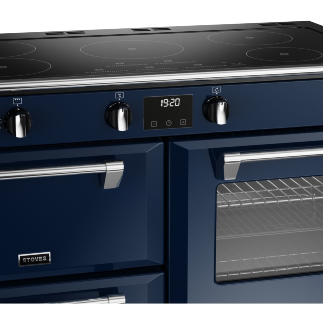 Stoves Richmond Deluxe ST DX RICH D1100Ei TCH MBL 110cm Electric Induction (Touch Control) Range Cooker